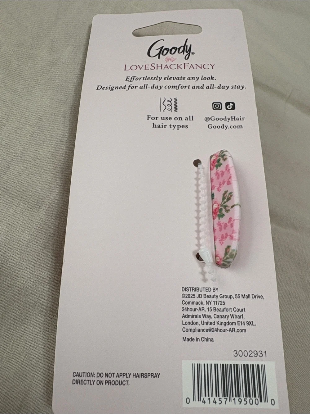 LoveShackFancy x Target Claw Clip